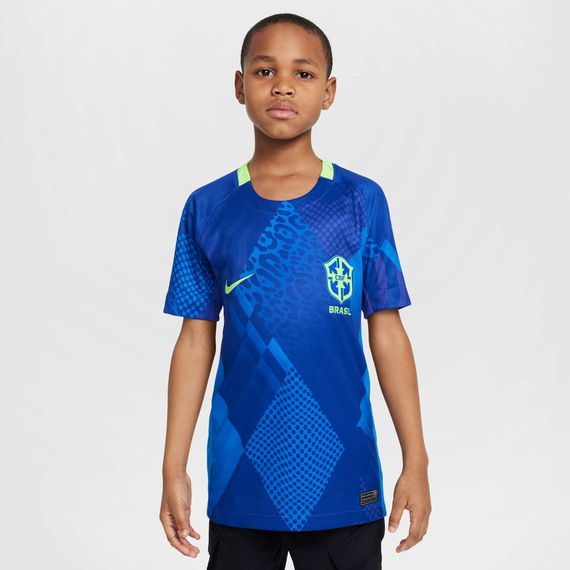 Camisa Nike Brasil II 2025/26 Torcedor Pro Infantil
